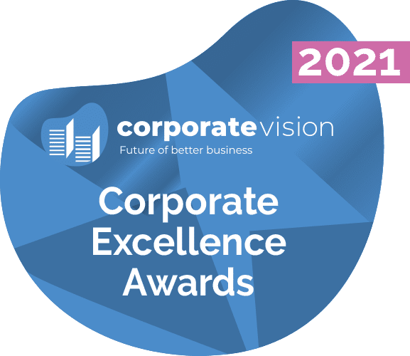 Corporate Vision Top Mobile App Small Business logo achievement logos