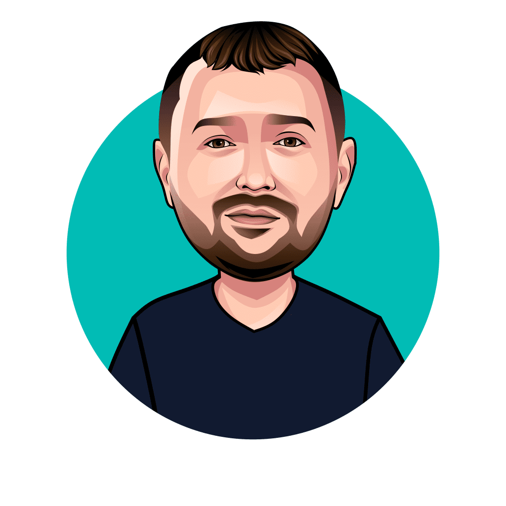 Oleksandr Lovas Cartoon Headshot