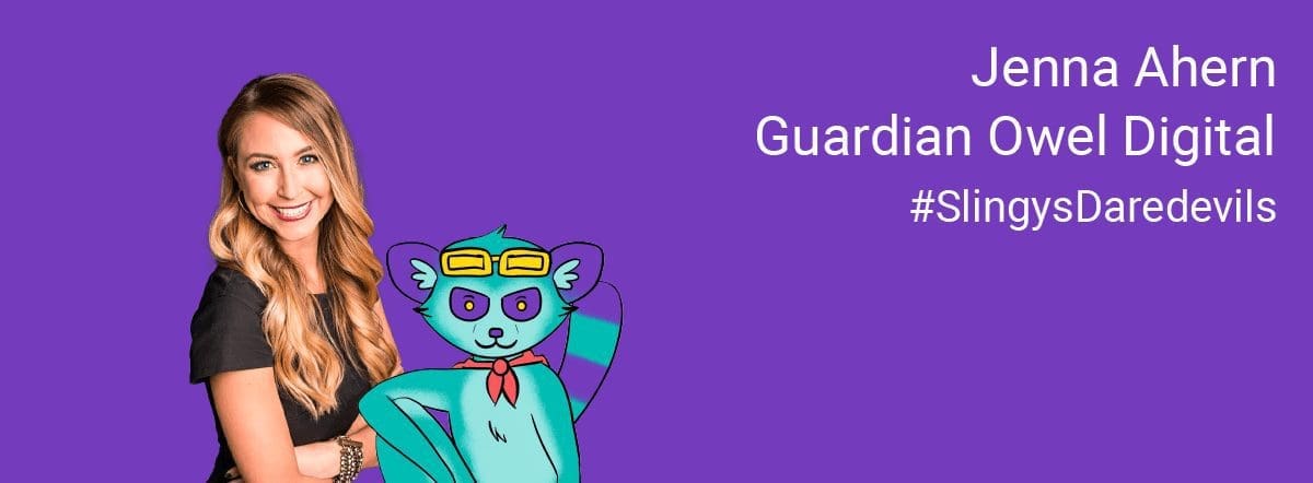 Slingy’s Daredevil Spotlight – Jenna Ahern with Guardian Owl Digital