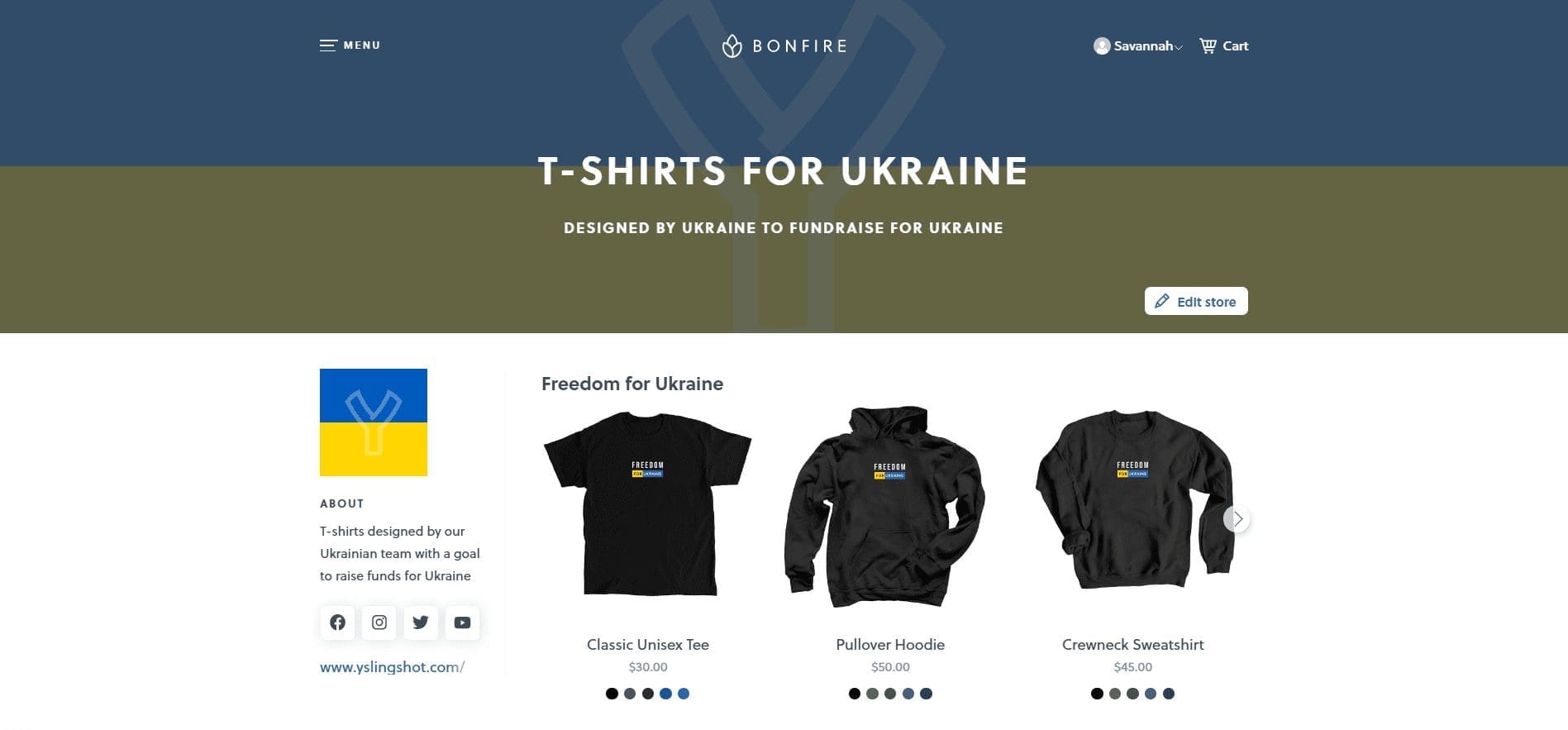 Ukraine shirts