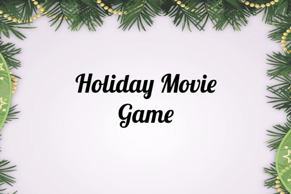 Holiday Movie Game Slide