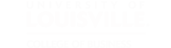 UofL COB Logo - White