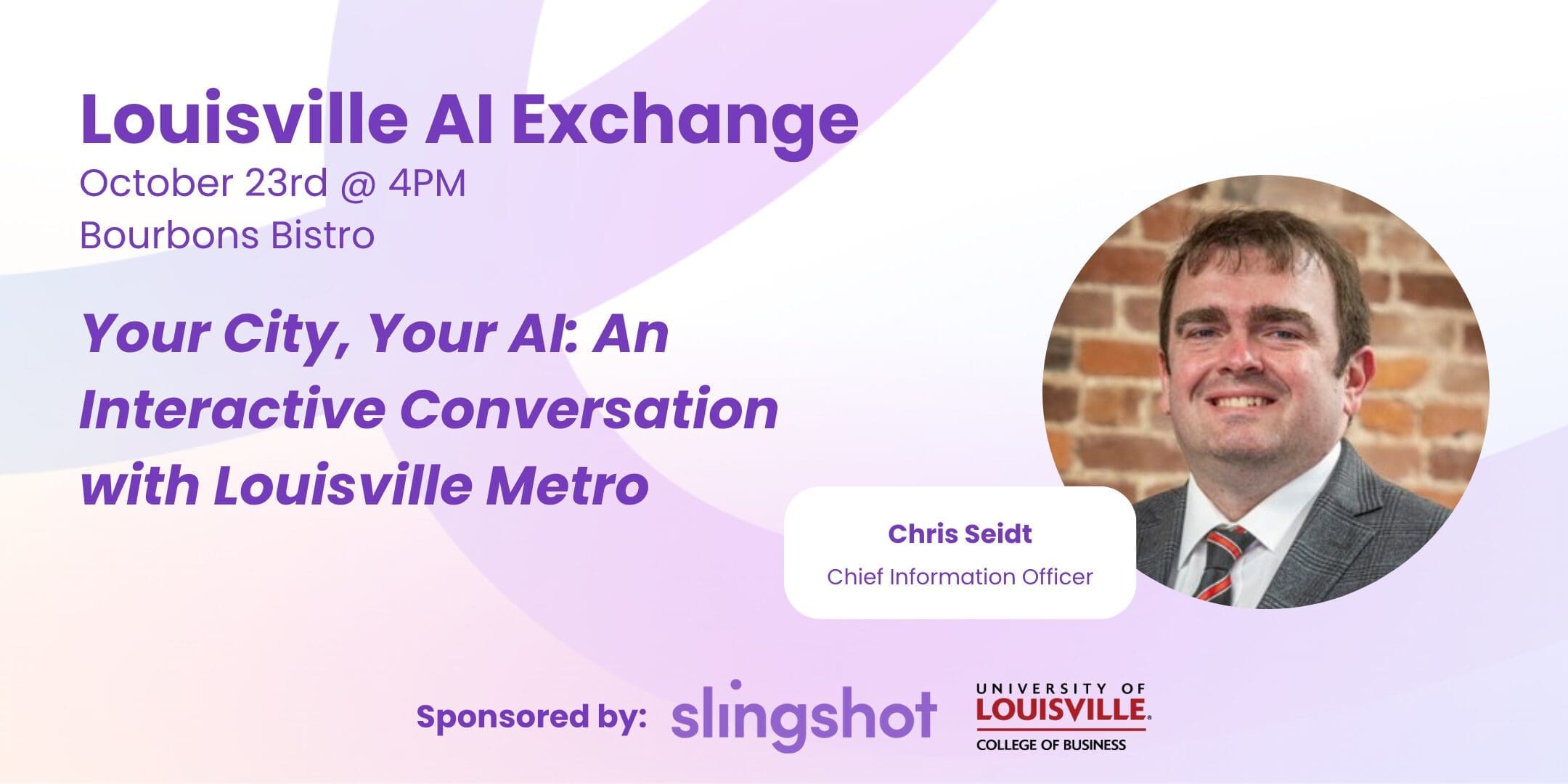 Louisville AI Exchange promotional artwork