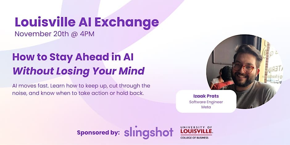 Louisville AI Exchange promotional artwork