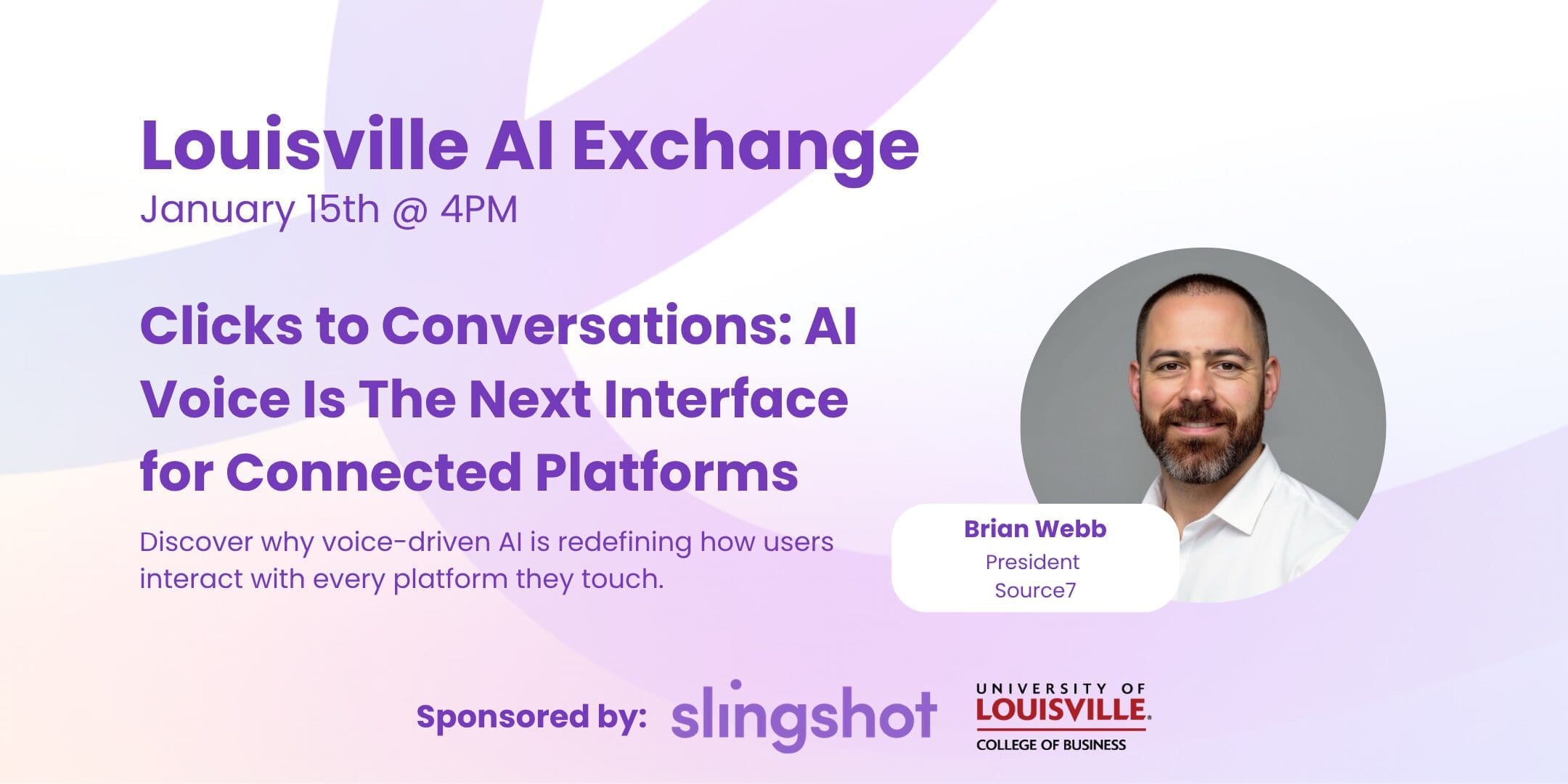 Louisville AI Exchange promotional artwork