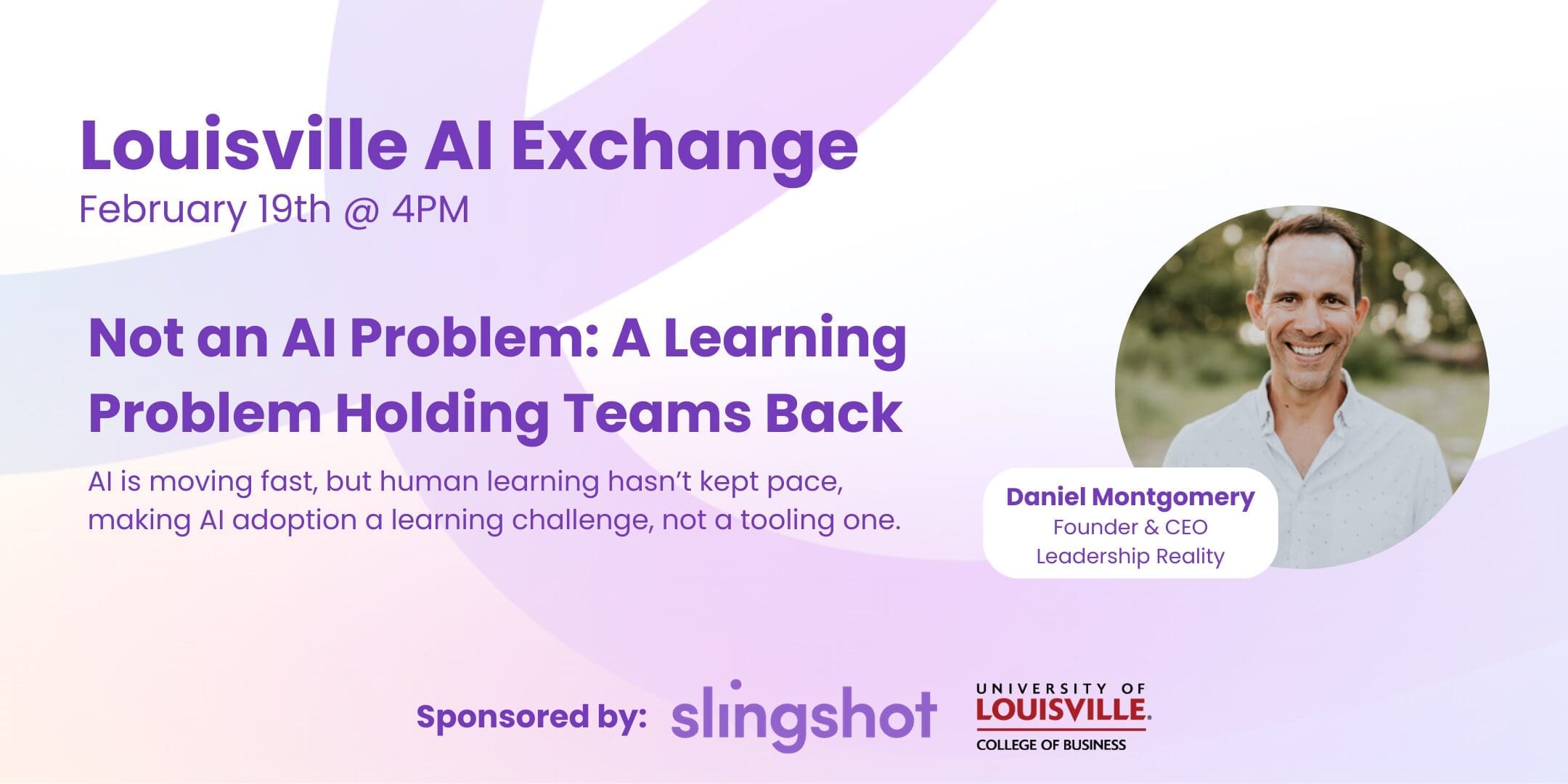 Louisville AI Exchange promotional artwork