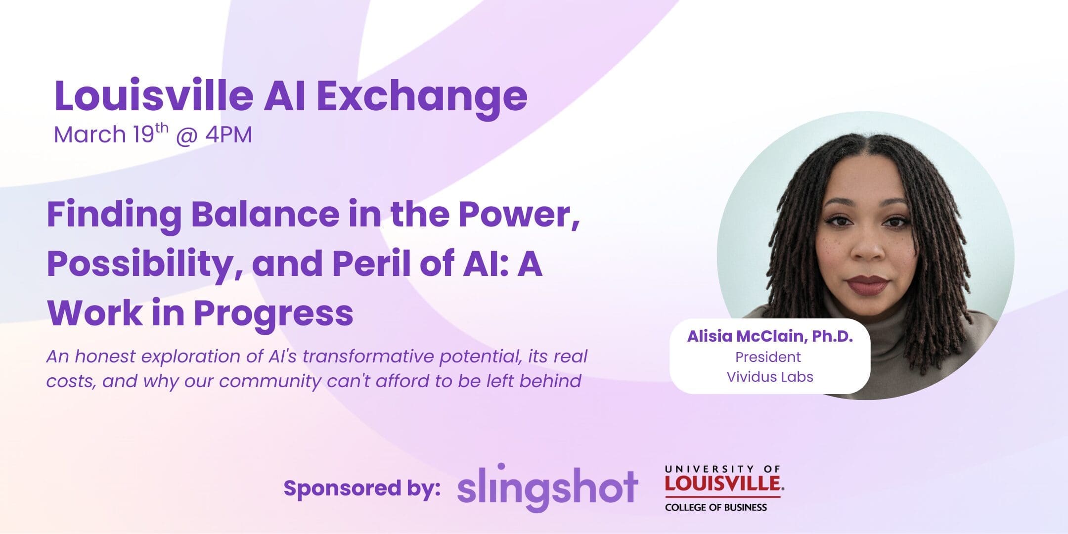 Louisville AI Exchange promotional artwork