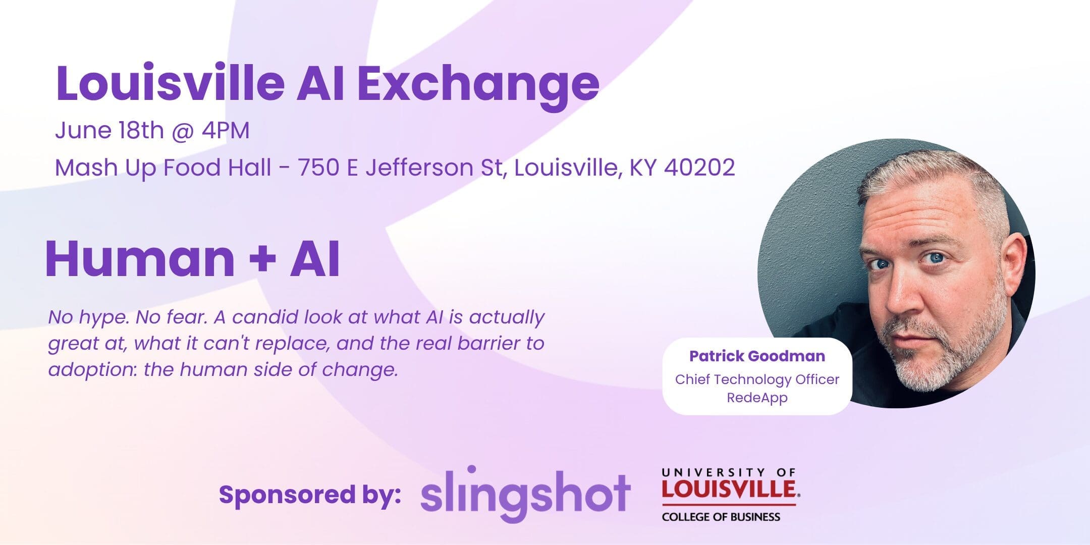 Louisville AI Exchange promotional artwork